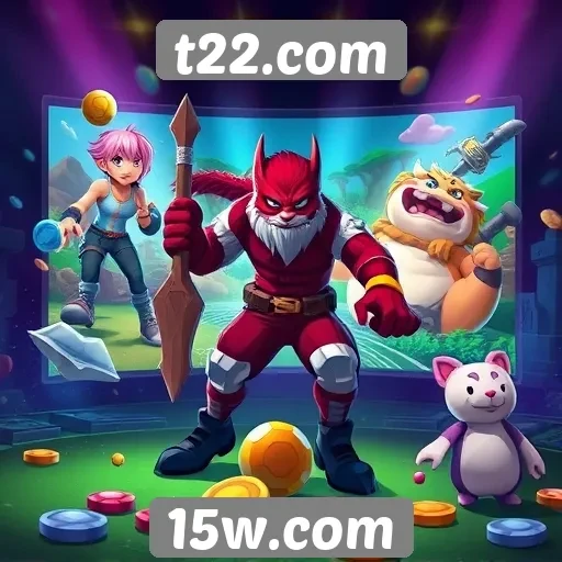 Tendências de jogos apresentados por t22.com no mercado